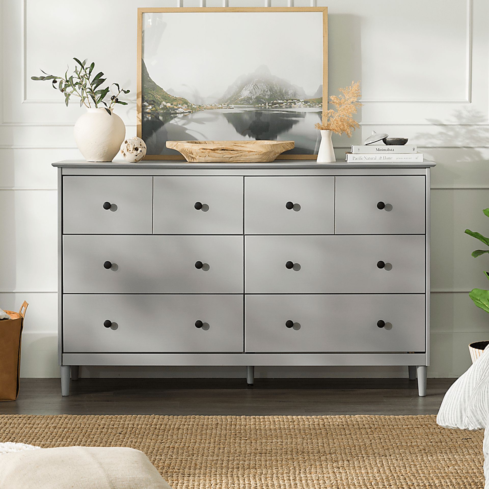 Murrell Gray 6 Drawer Dresser - Image 5