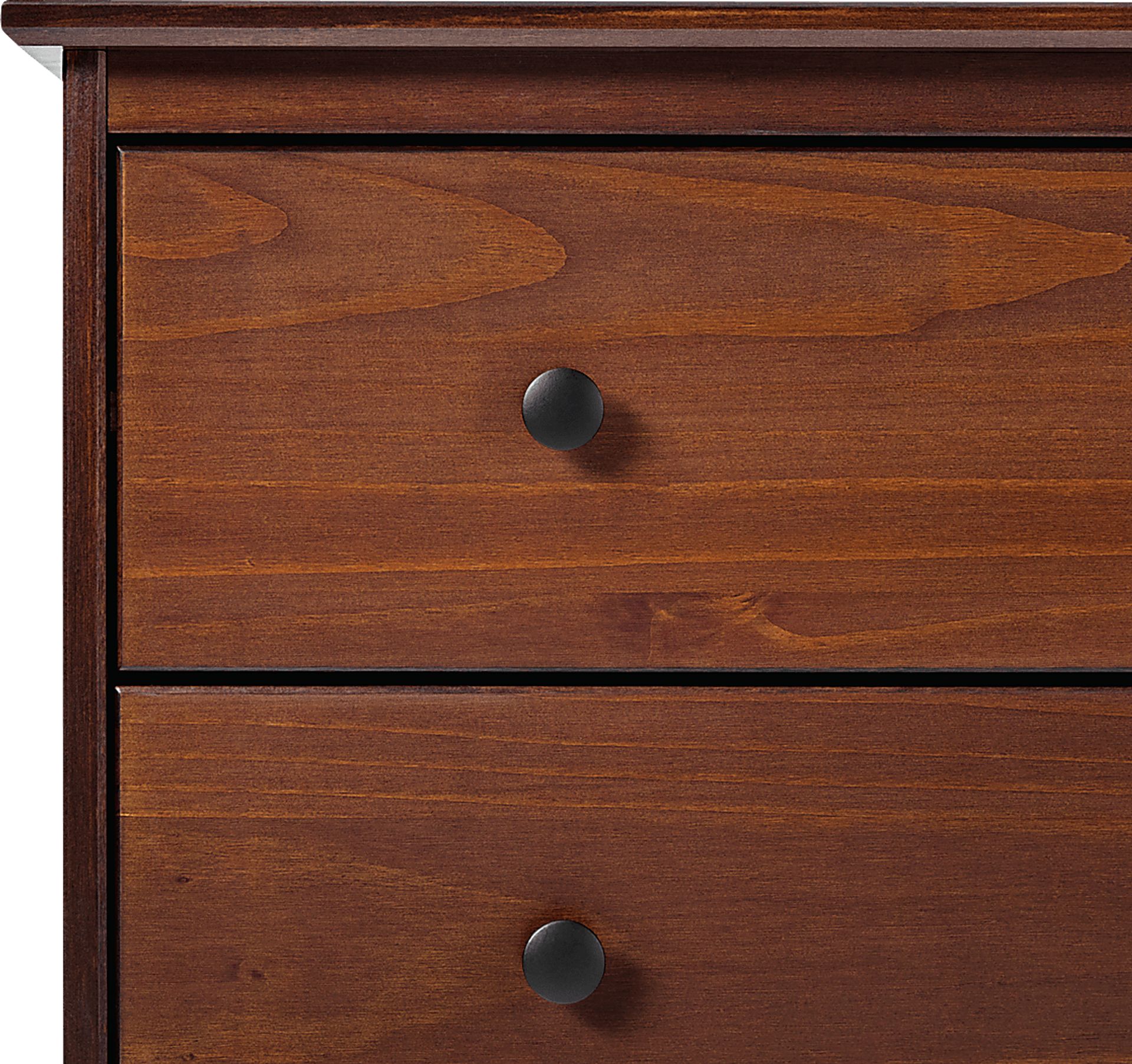 Murrell Walnut 4 Drawer Dresser - Image 7
