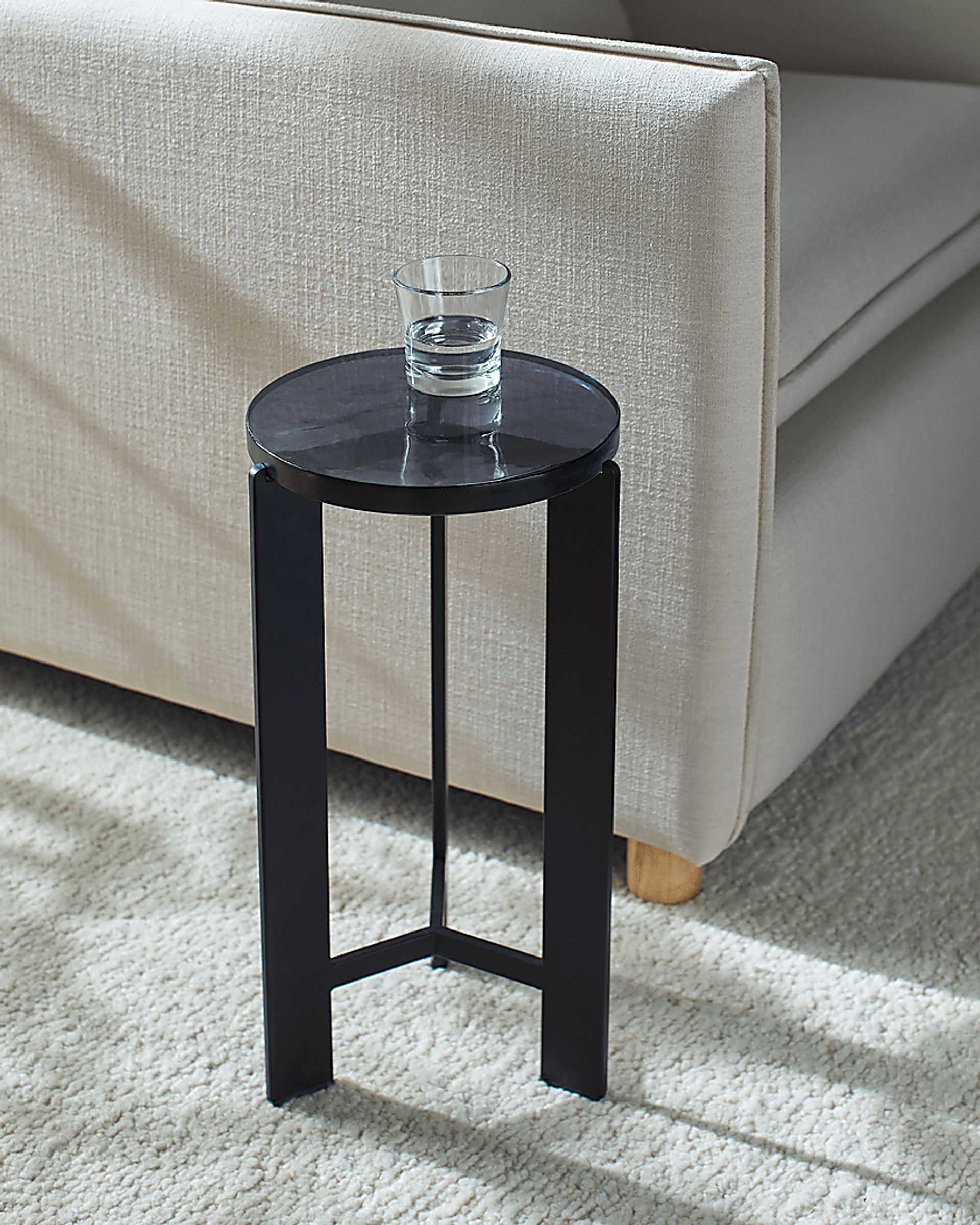 Muruti Blue/Black End Table - Image 2