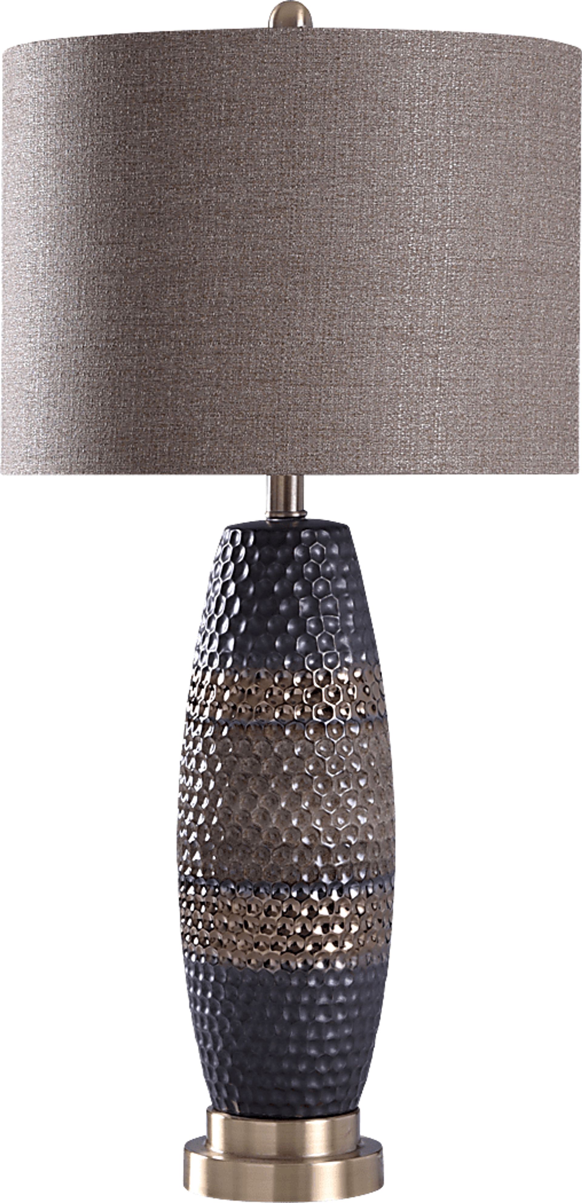 Musgrove Gray Lamp - Image 1