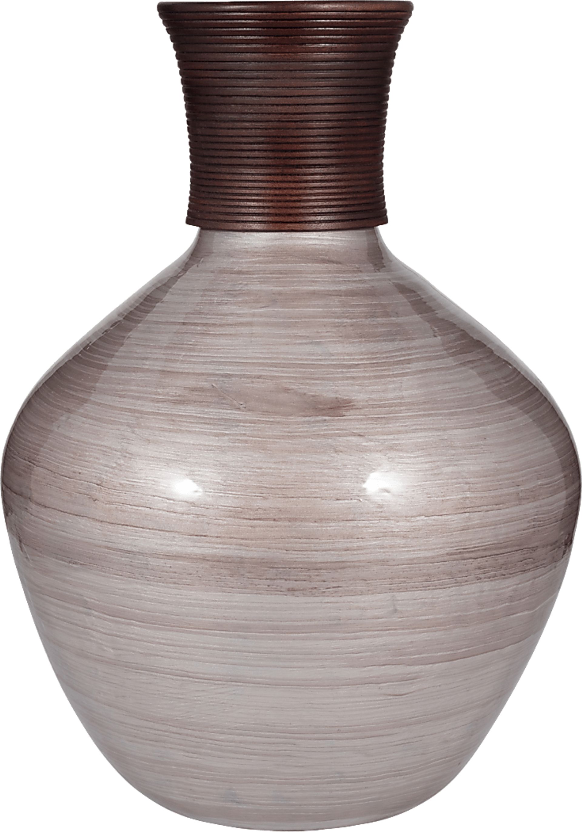 Muskegon Pink 22 in. Glass Vase - Image 1