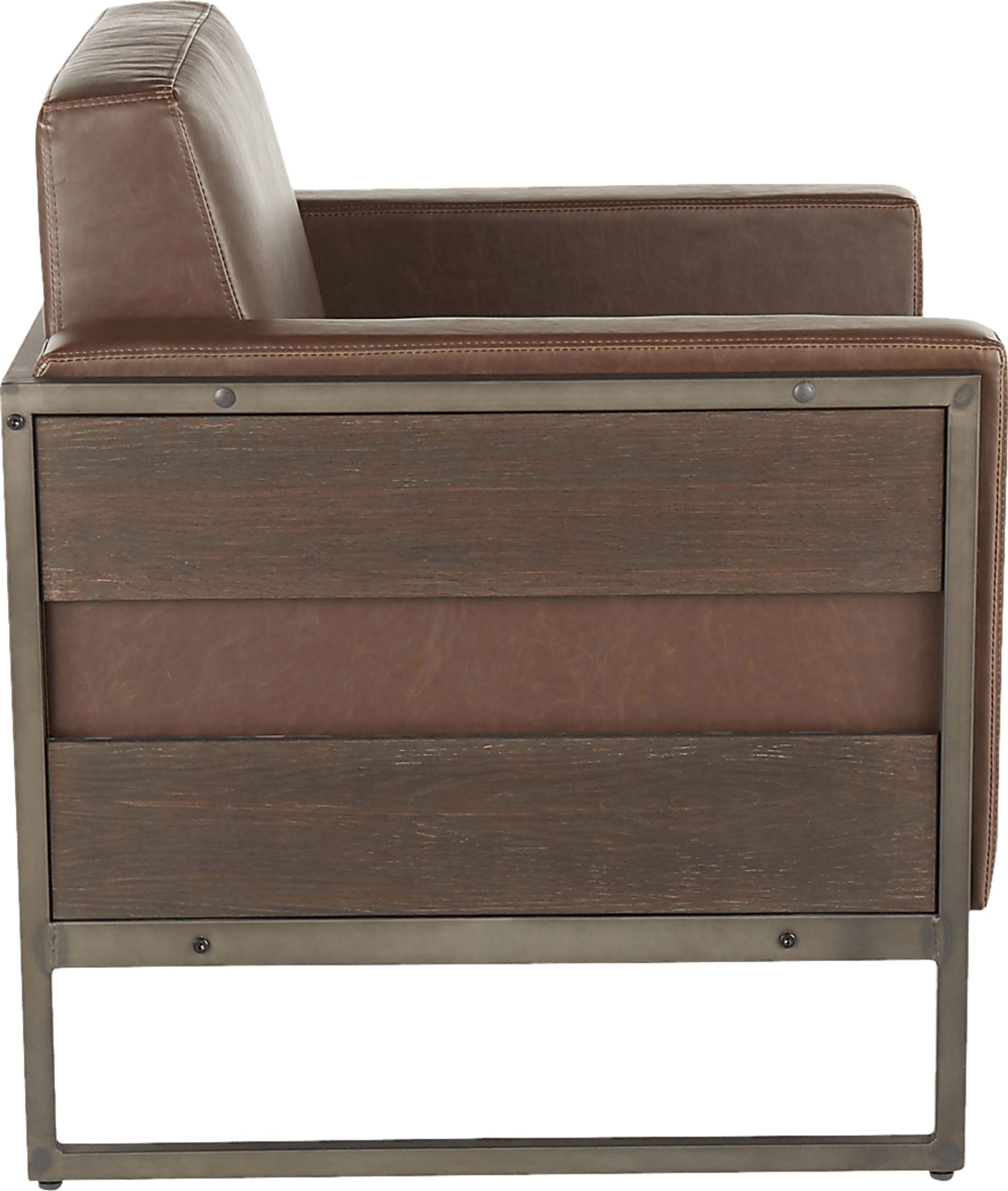 Mustique Brown Accent Chair - Image 4