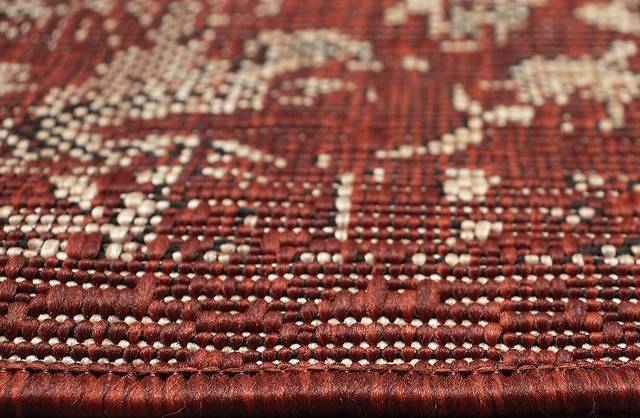 Musvista Red 4'10 x 7'6 Indoor/Outdoor Rug - Thumbnail - Image 6