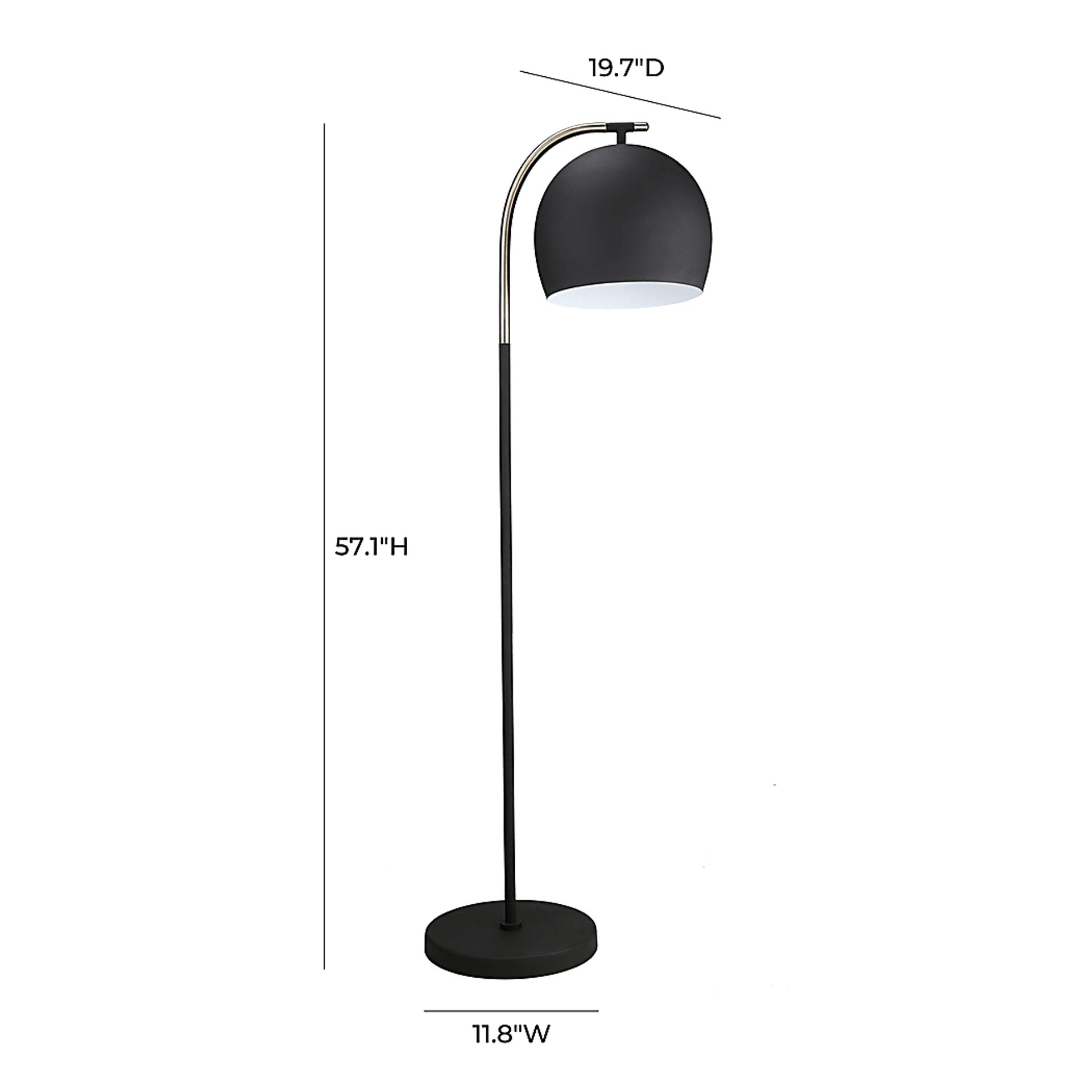 Muxor Black Floor Lamp - Image 5