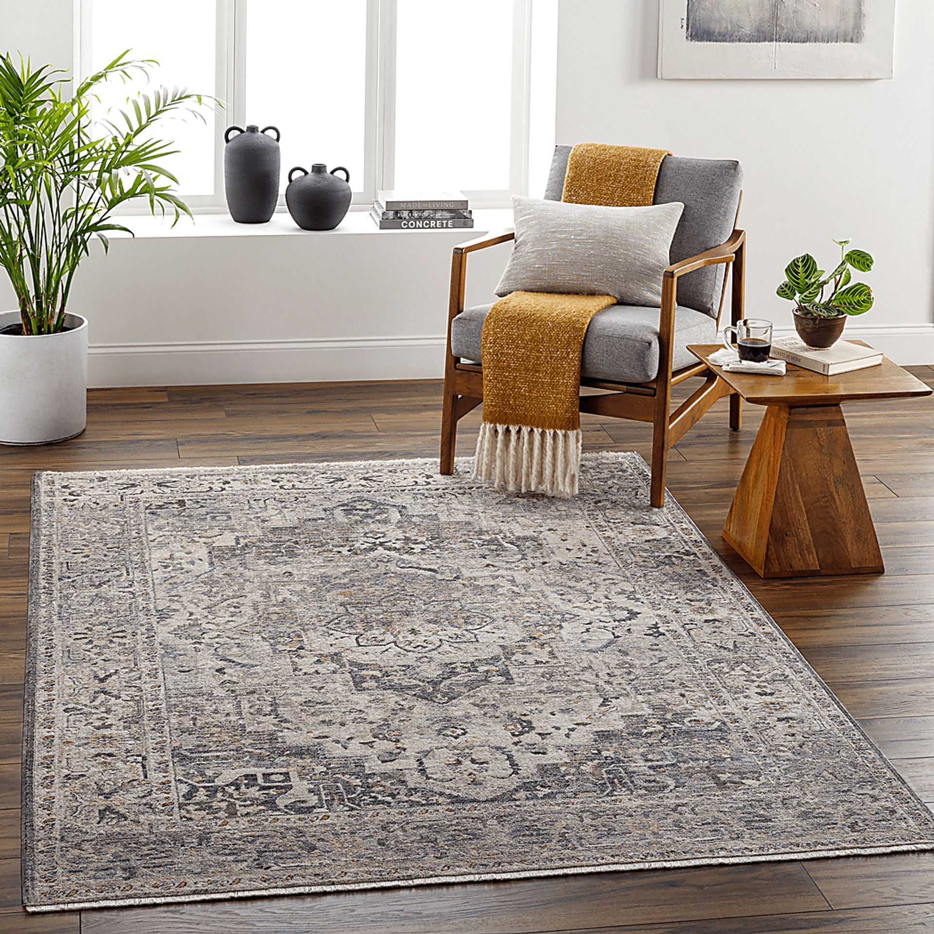 Mwini Beige 7'10 x 9'8 Rug - Image 2