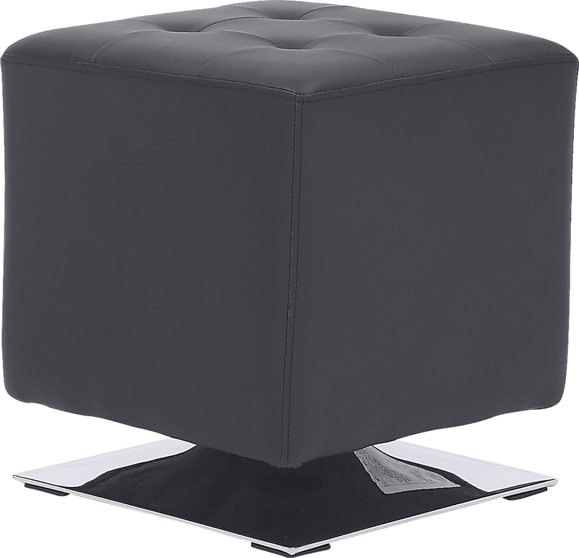 Myasor I Black Accent Ottoman - Image 3