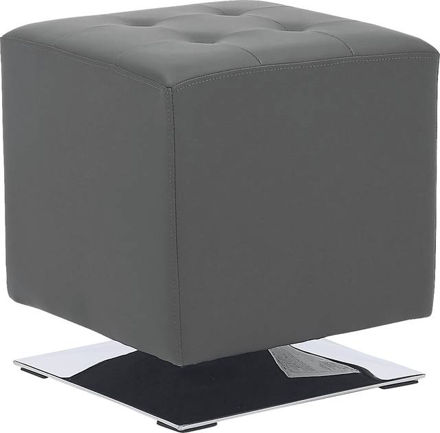 Myasor I Gray Accent Ottoman - Thumbnail - Image 1