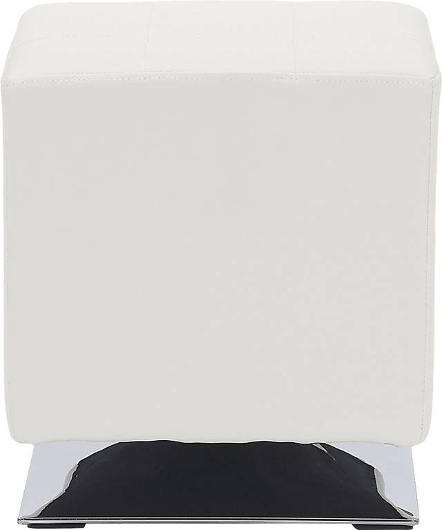 Myasor I White Accent Ottoman - Thumbnail - Image 2