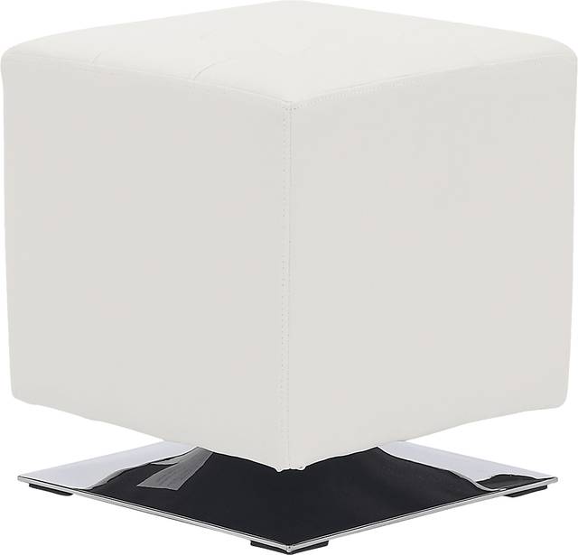 Myasor I White Accent Ottoman - Thumbnail - Image 3
