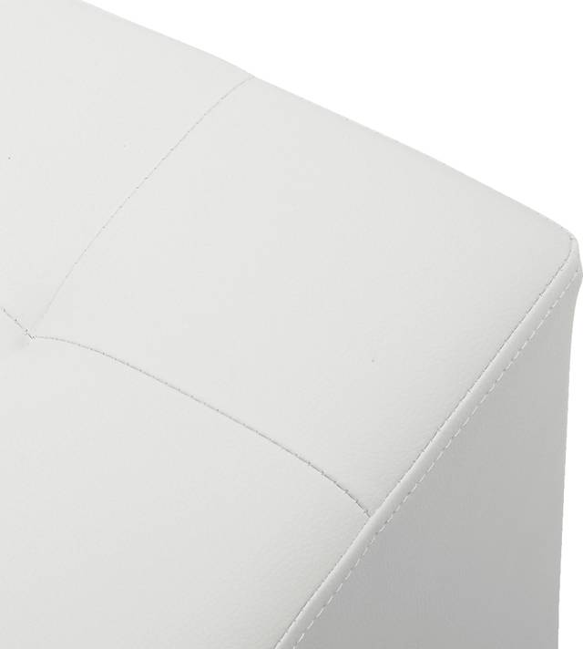 Myasor I White Accent Ottoman - Thumbnail - Image 4