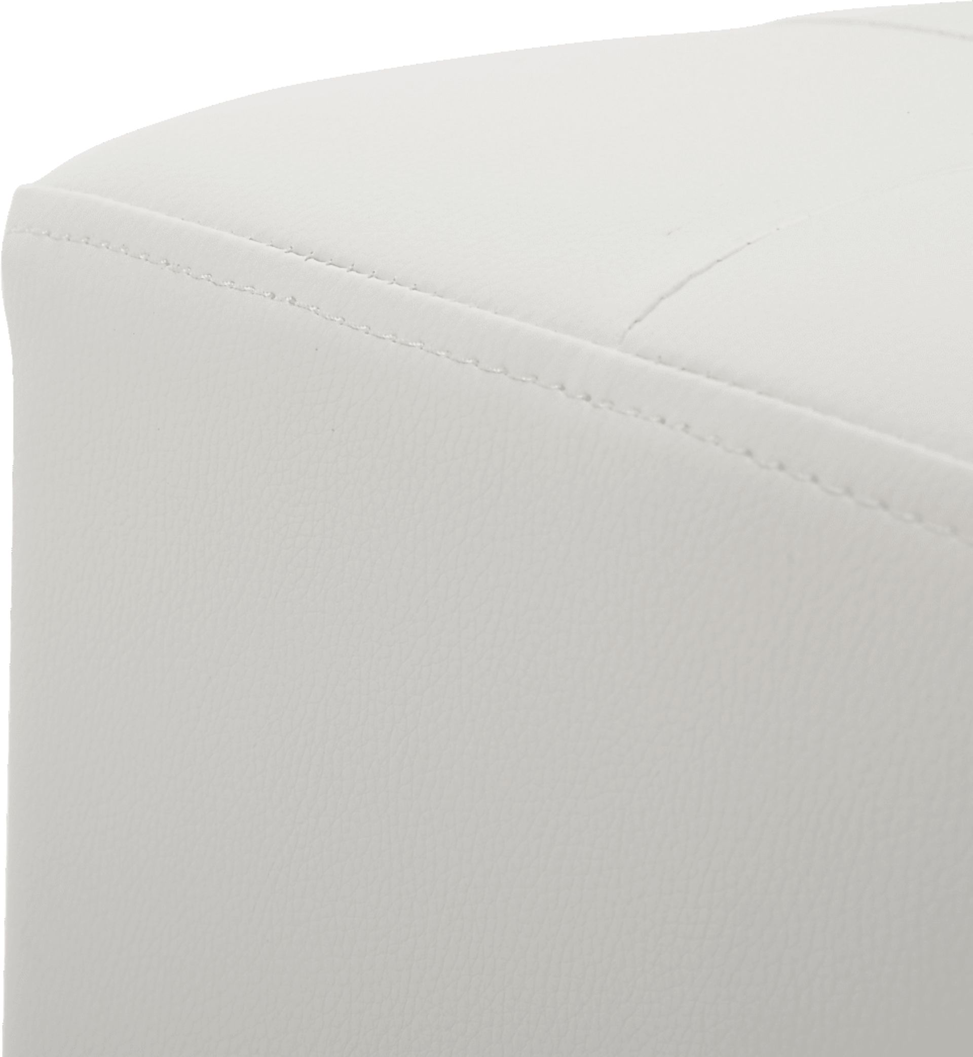 Myasor I White Accent Ottoman - Image 5