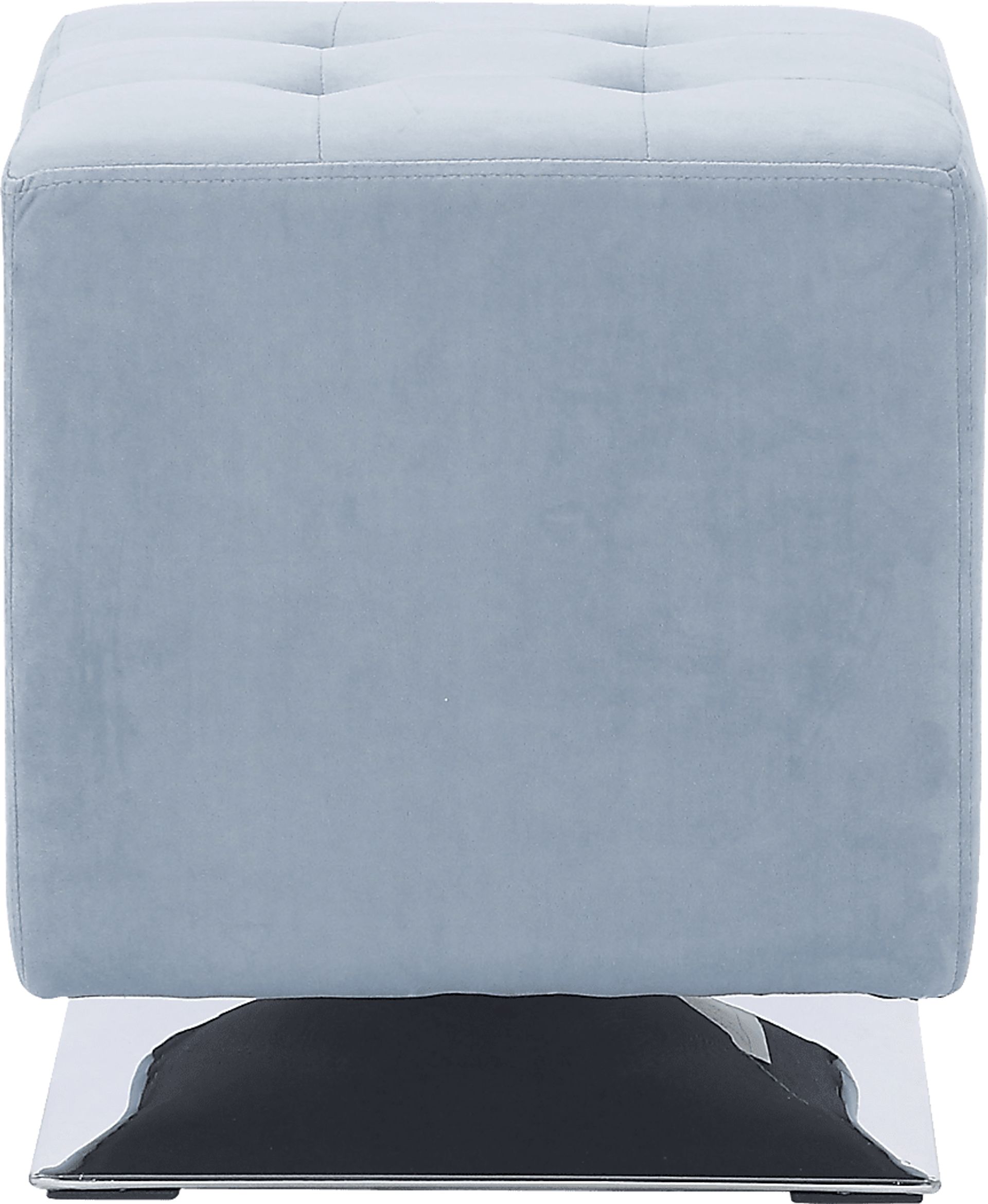 Myasor II Blue Accent Ottoman - Image 2