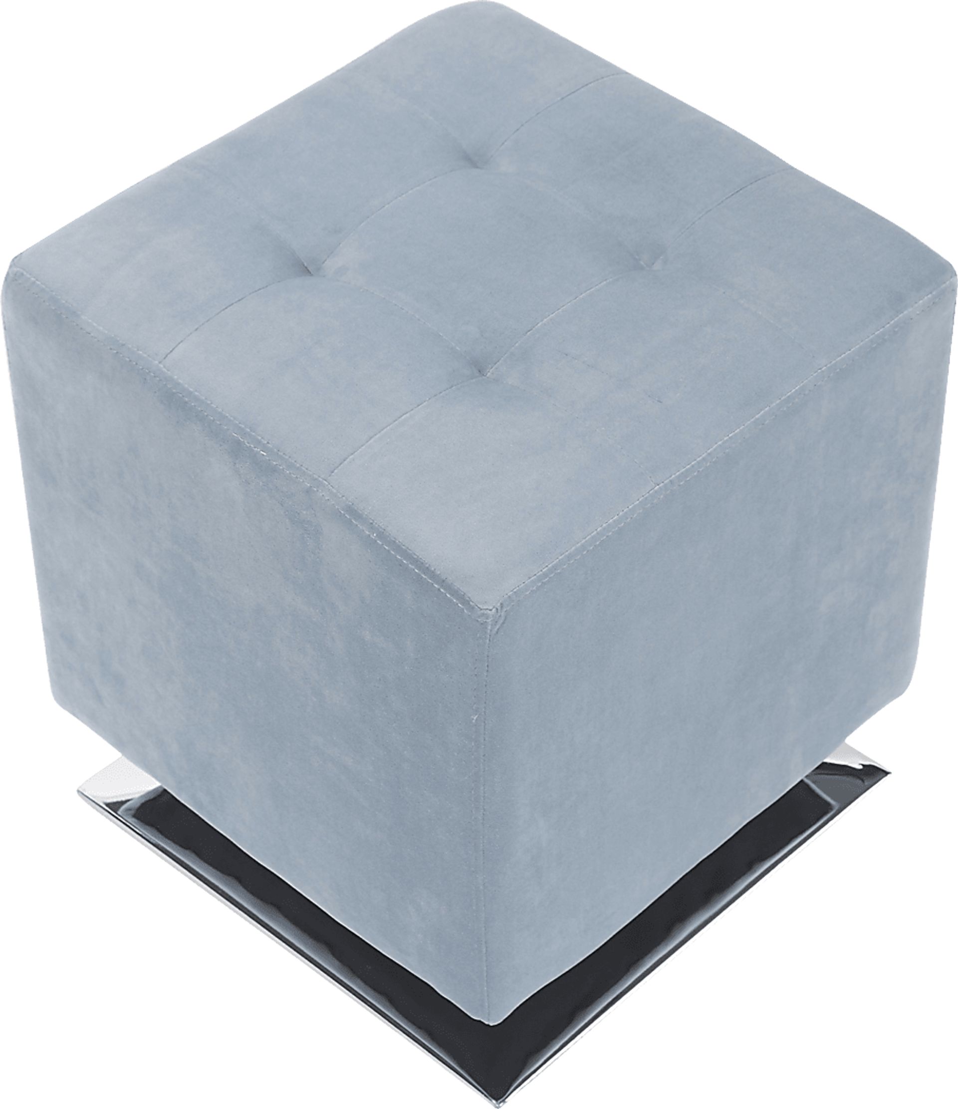 Myasor II Blue Accent Ottoman - Image 7