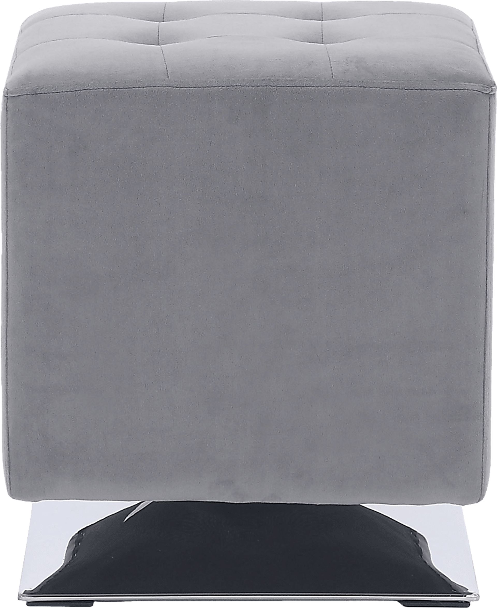 Myasor II Gray Accent Ottoman - Image 2