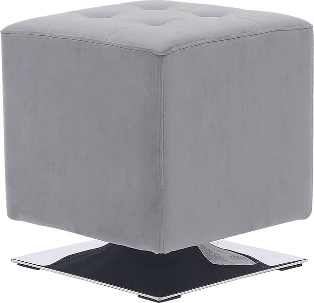 Myasor II Gray Accent Ottoman - Thumbnail - Image 3