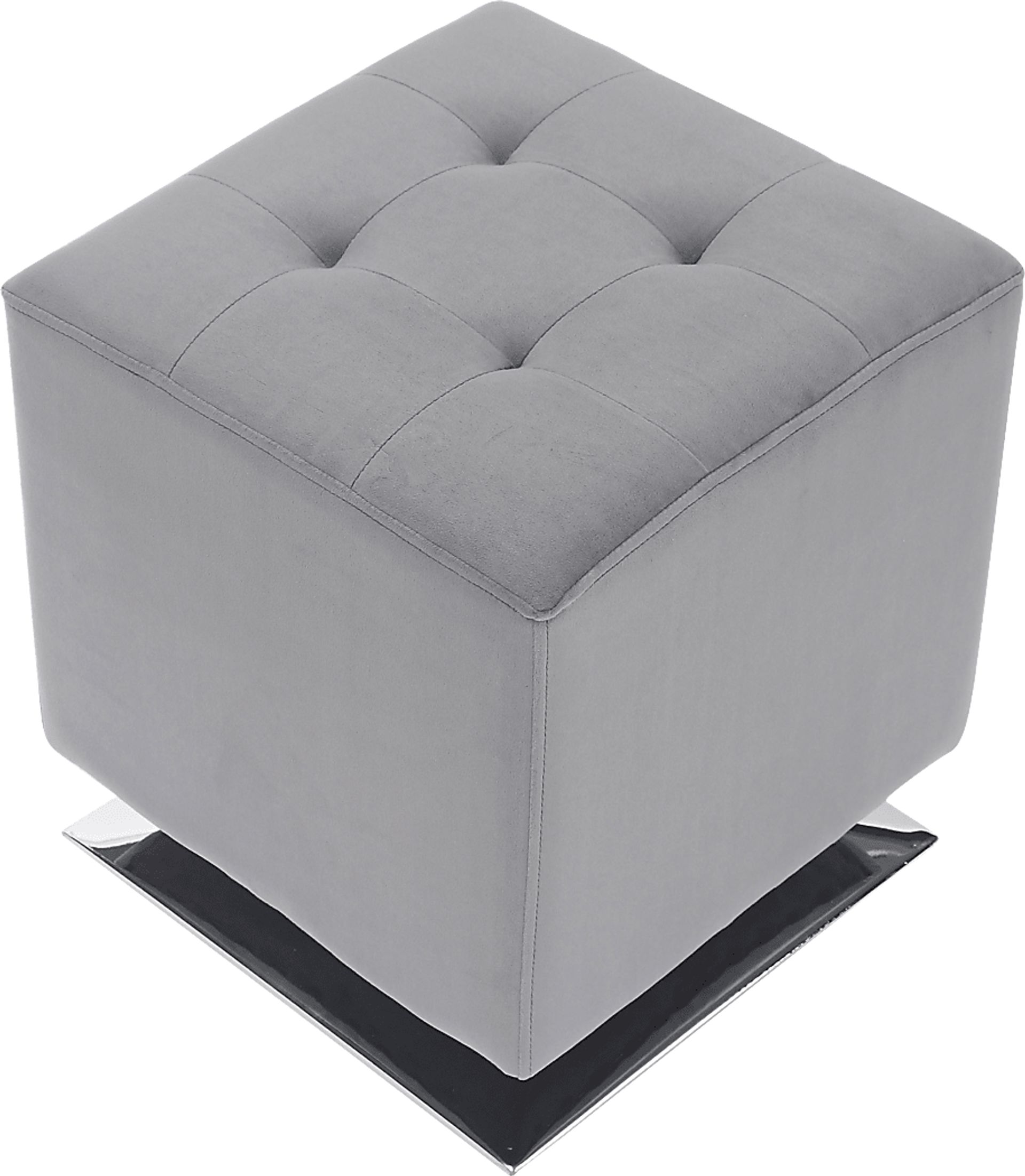Myasor II Gray Accent Ottoman - Image 7