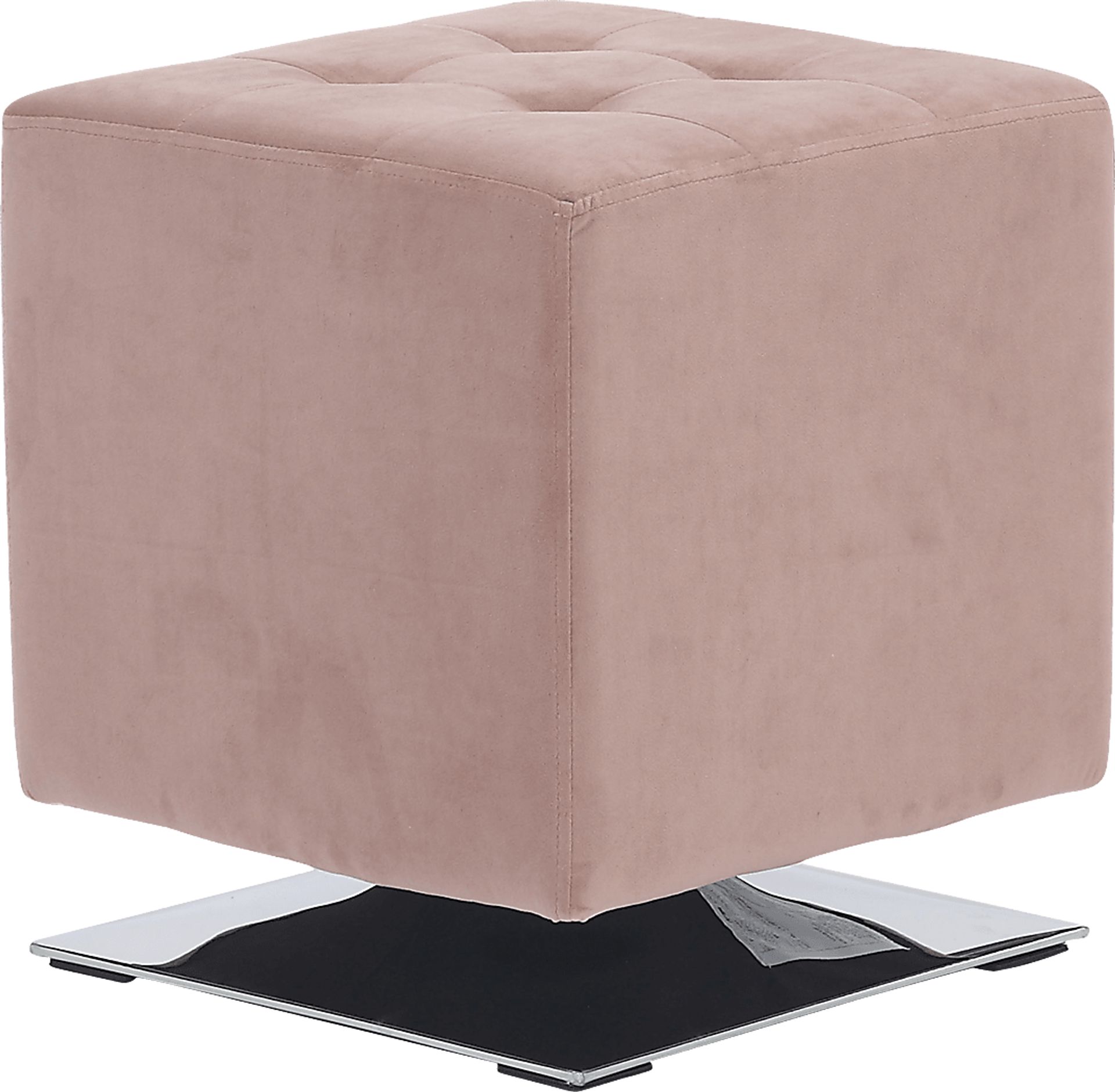 Myasor II Pink Accent Ottoman - Image 3