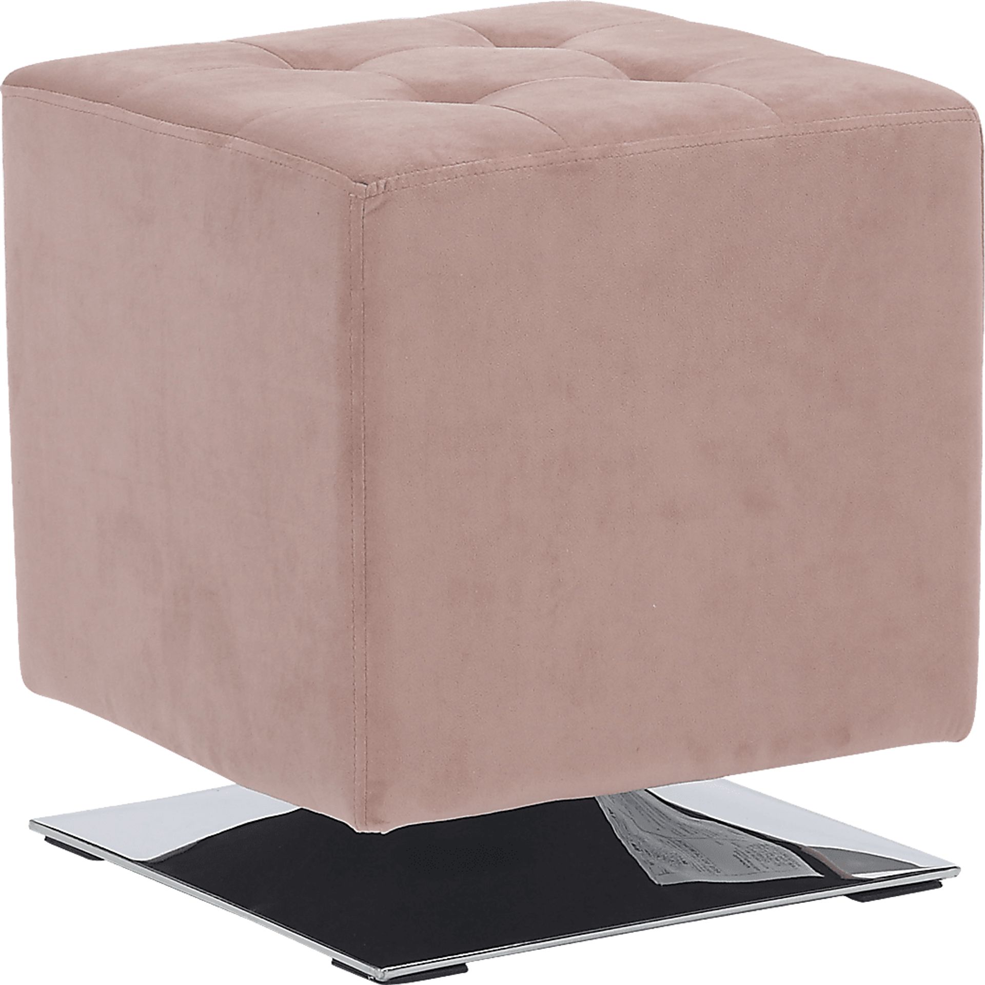 Myasor II Pink Accent Ottoman - Image 1