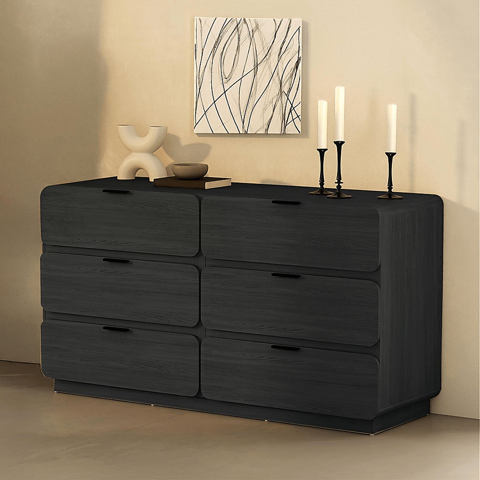 Mydi Black Dresser - Image 2