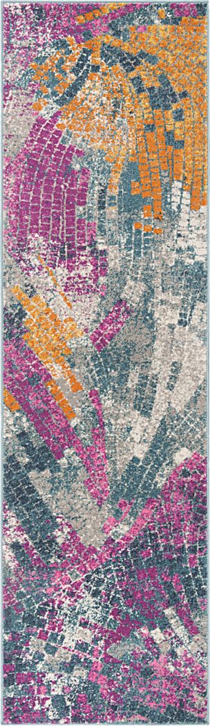 Myers Landing Blue 5'1 x 7'6 Rug