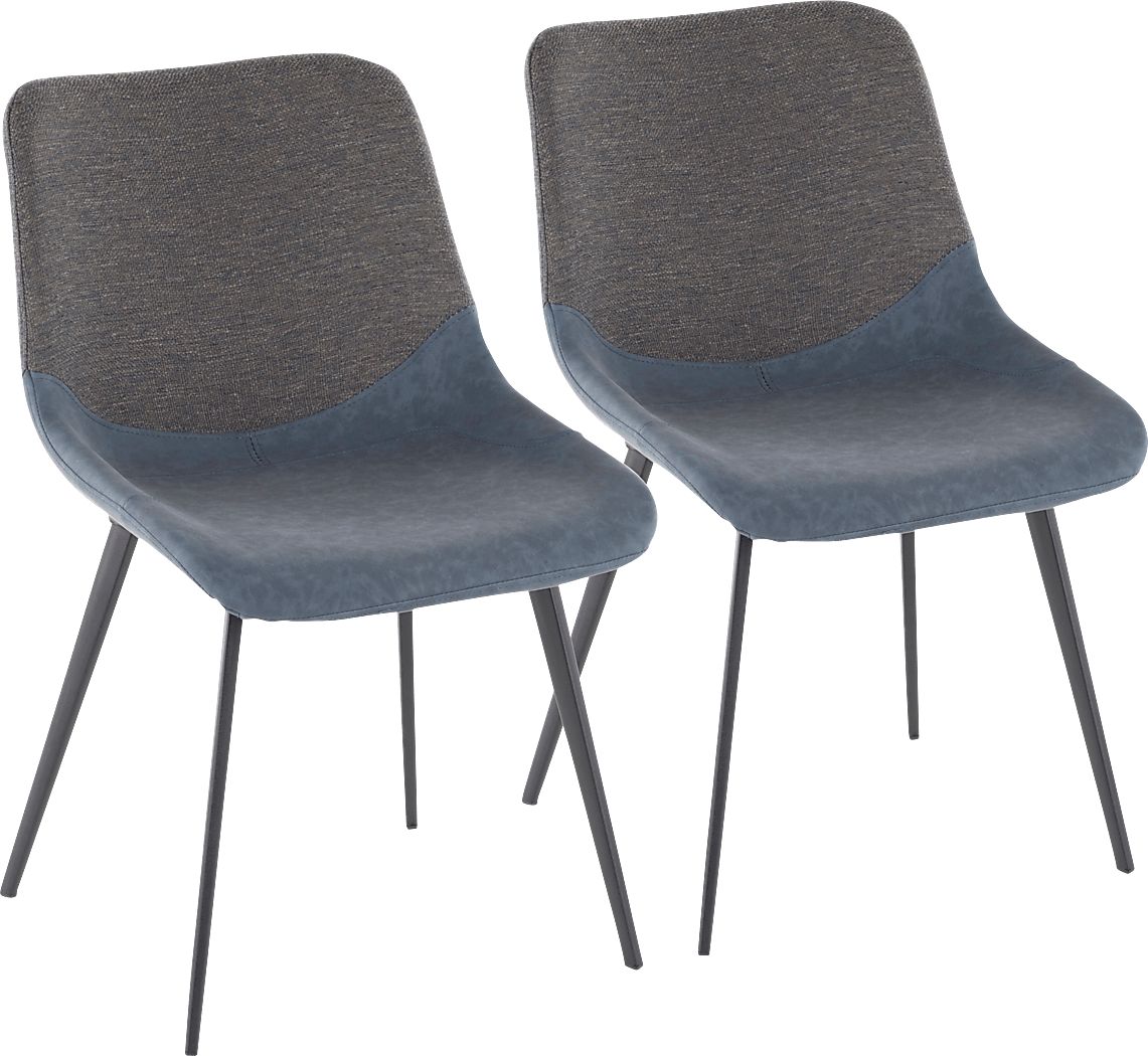 Myerston Blue Dining Chair, Set of 2 Rooms To Go