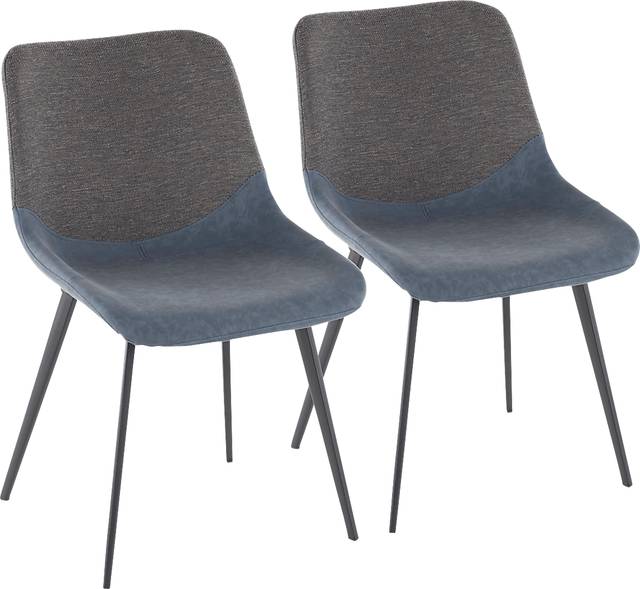 Myerston Blue Dining Chair, Set of 2 - Thumbnail - Image 1