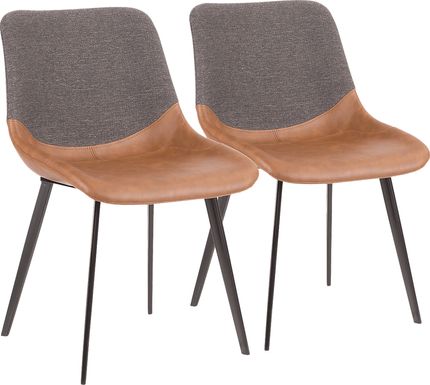 Myerston Gray Dining Chair, Set of 2