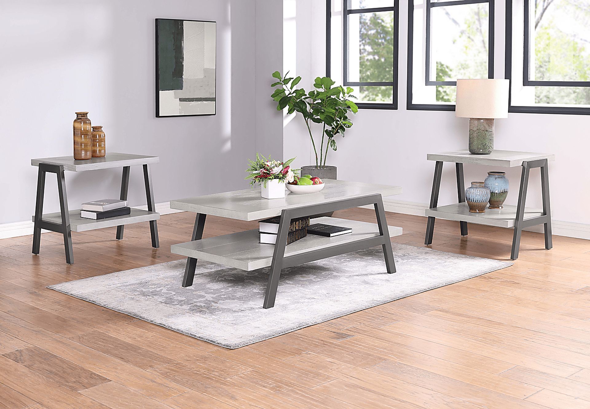 Myha Beige Cocktail Table - Image 2