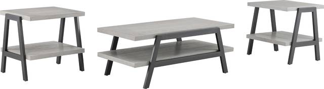 Myha Beige End Table - Thumbnail - Image 5