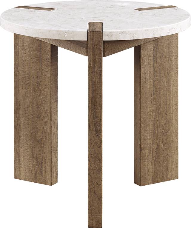 Mykonos Brown End Table - Thumbnail - Image 1