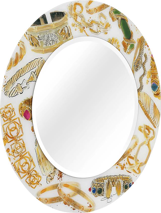 Myla Gold Mirror - Thumbnail - Image 2