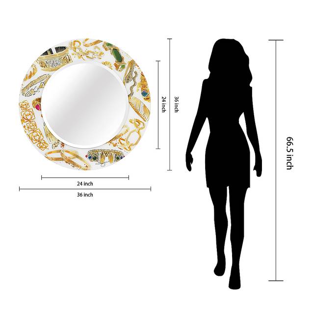 Myla Gold Mirror - Thumbnail - Image 8