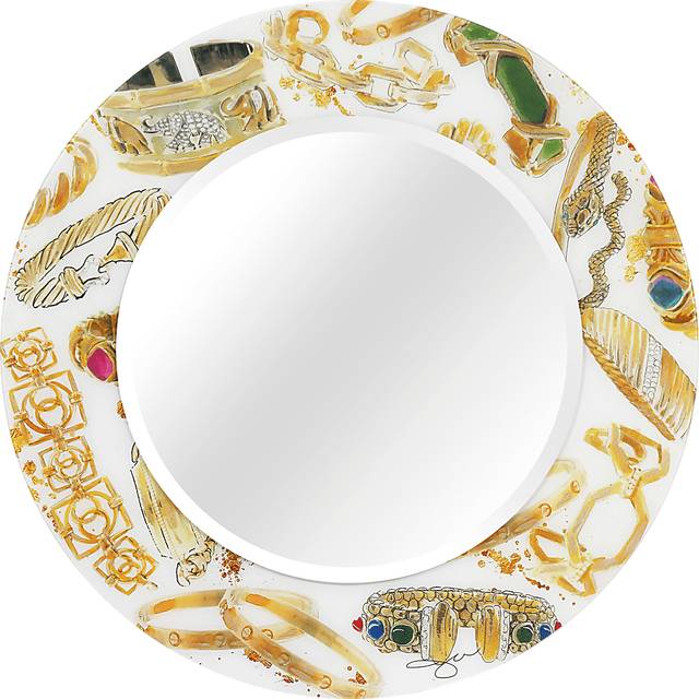 Myla Gold Mirror - Thumbnail - Image 1