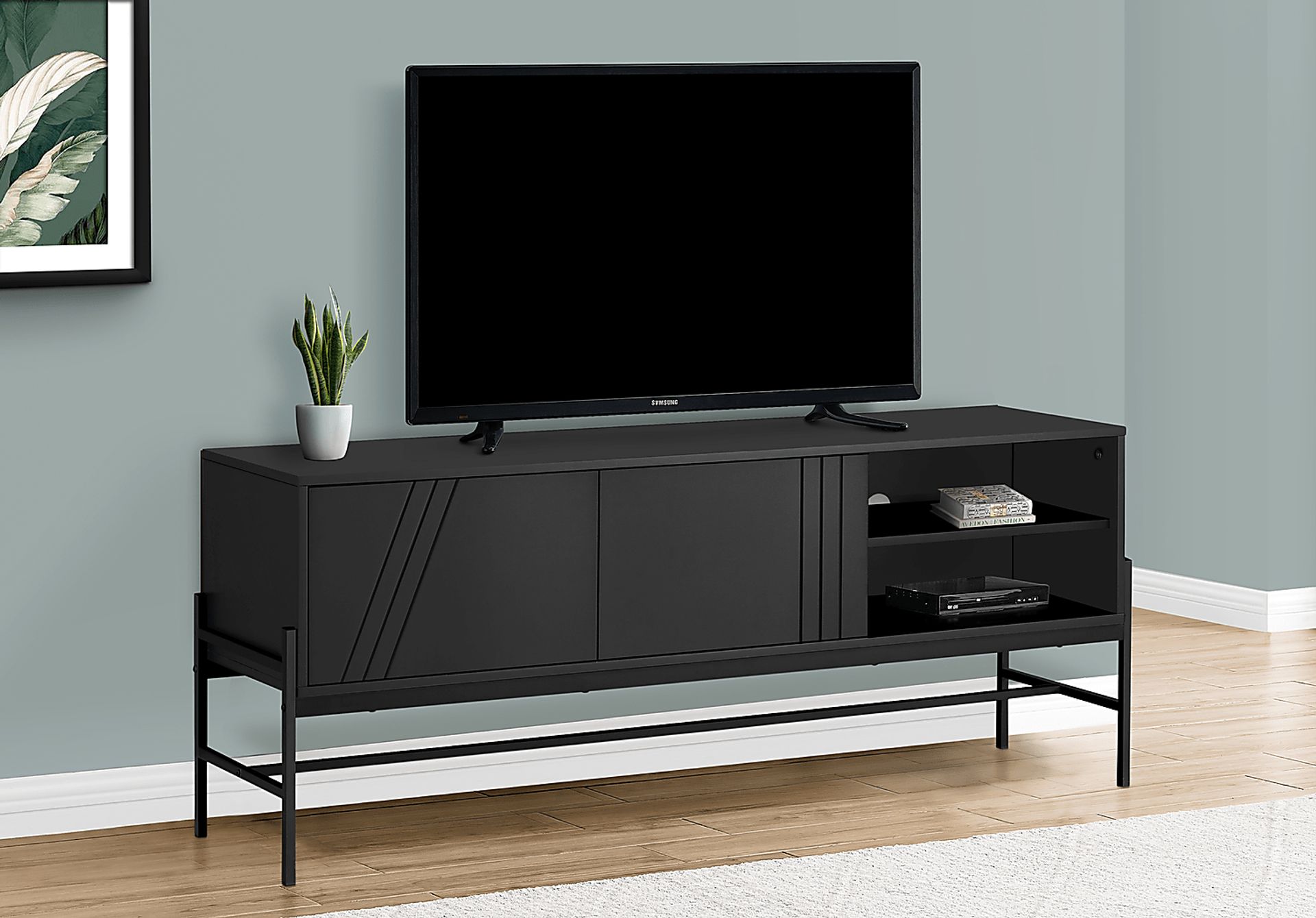 Myleen Black 59 in. Console - Image 2