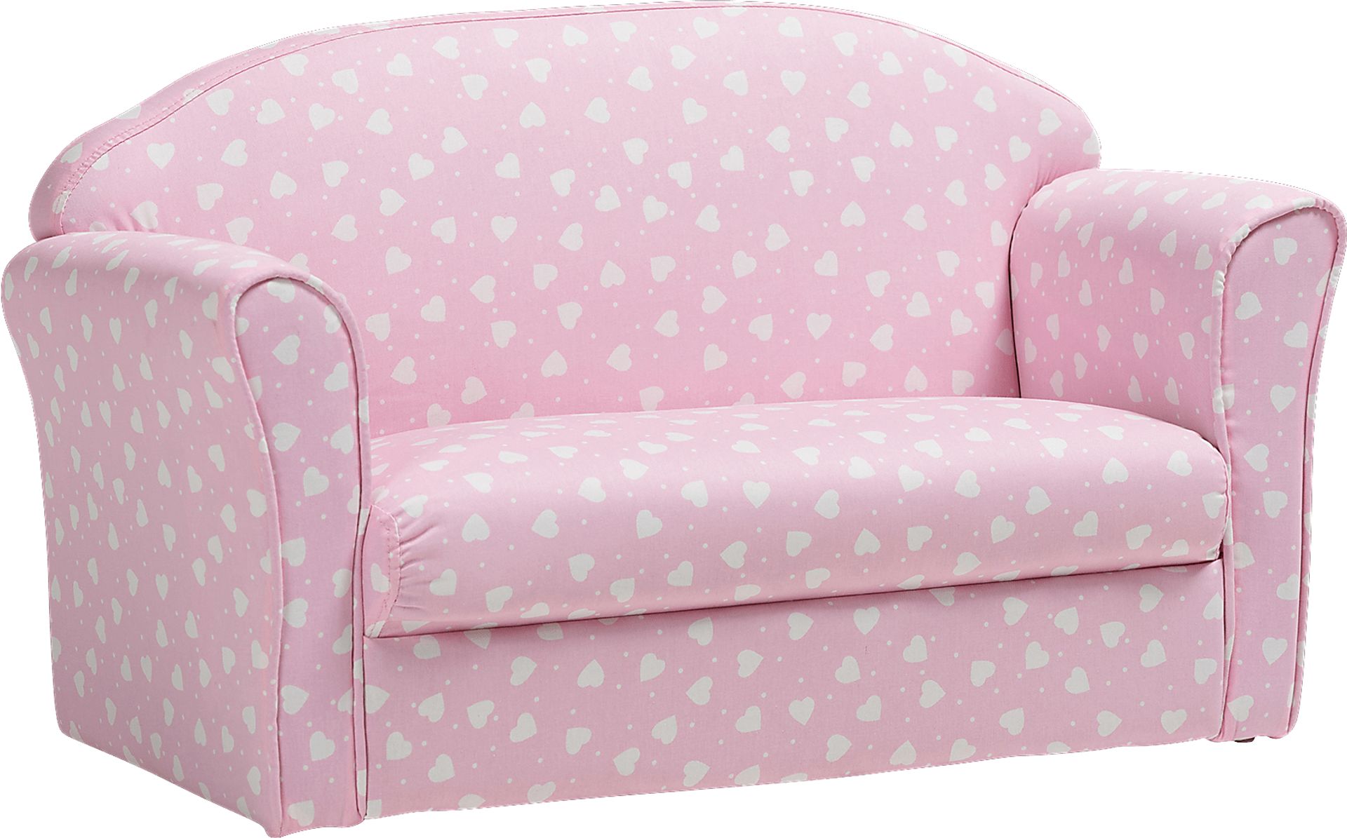 Mylla Pink Loveseat - Image 1