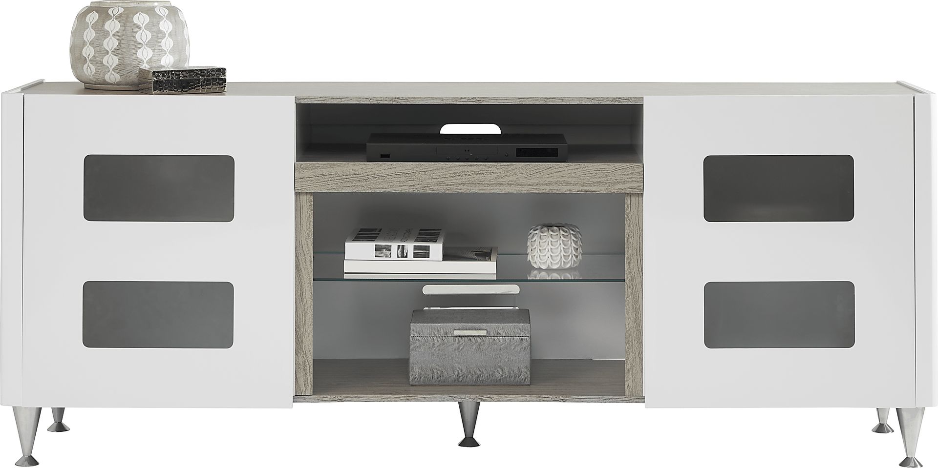 Mylo White 80 in. Console - Image 1