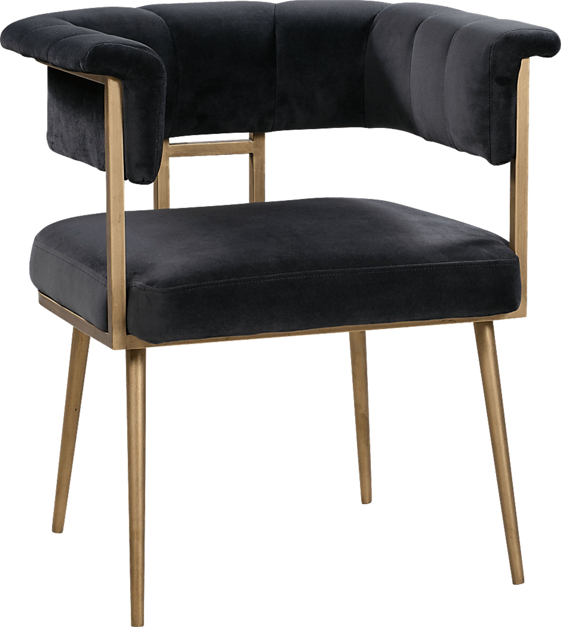 Myriah Gray Arm Chair - Image 1
