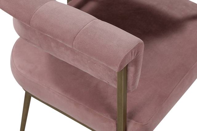 Myriah Mauve Arm Chair - Thumbnail - Image 5