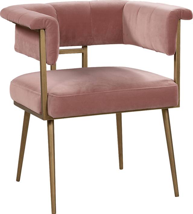 Myriah Mauve Arm Chair - Thumbnail - Image 1