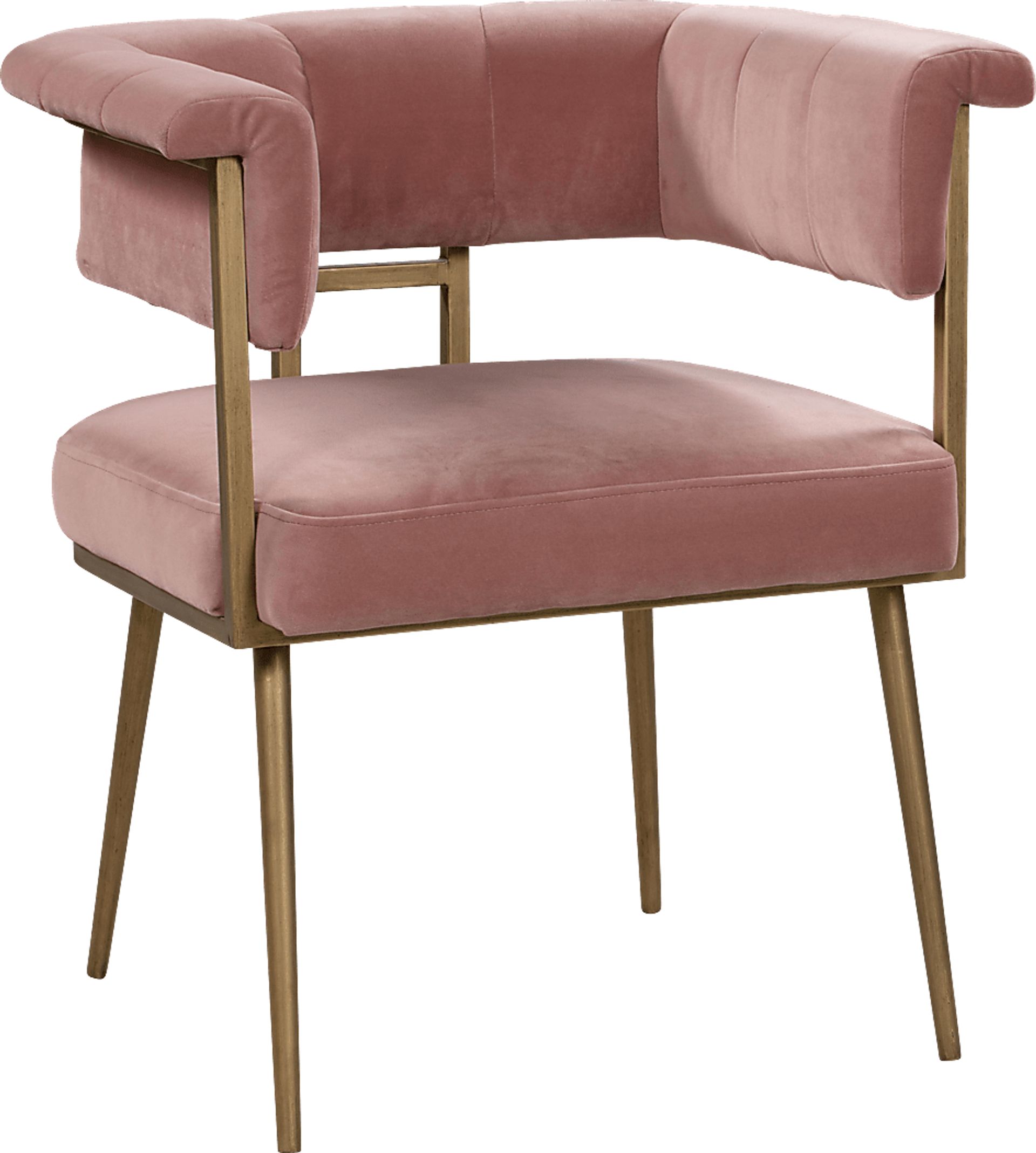 Myriah Mauve Arm Chair - Image 1