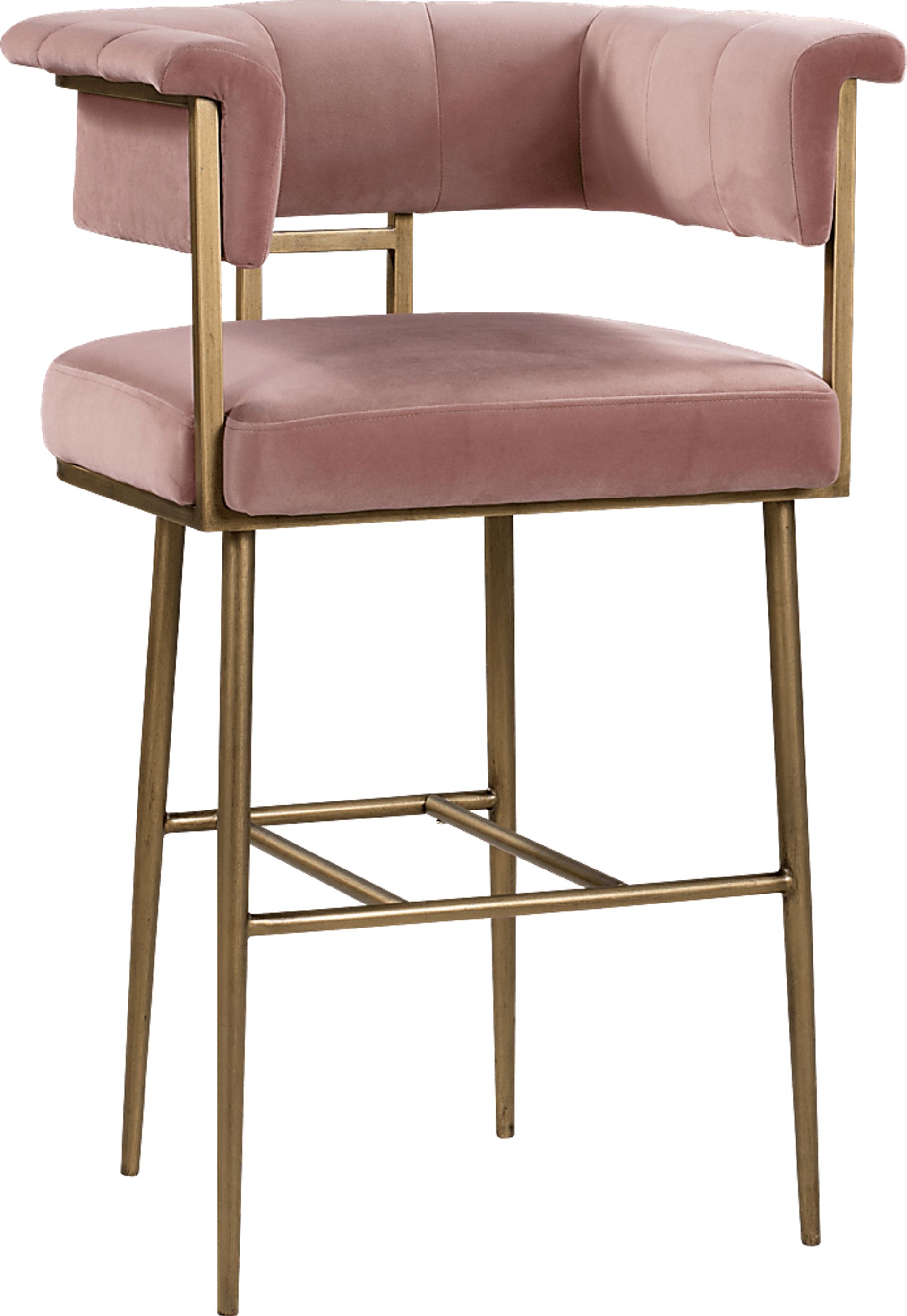 Myriah Mauve Barstool - Image 1