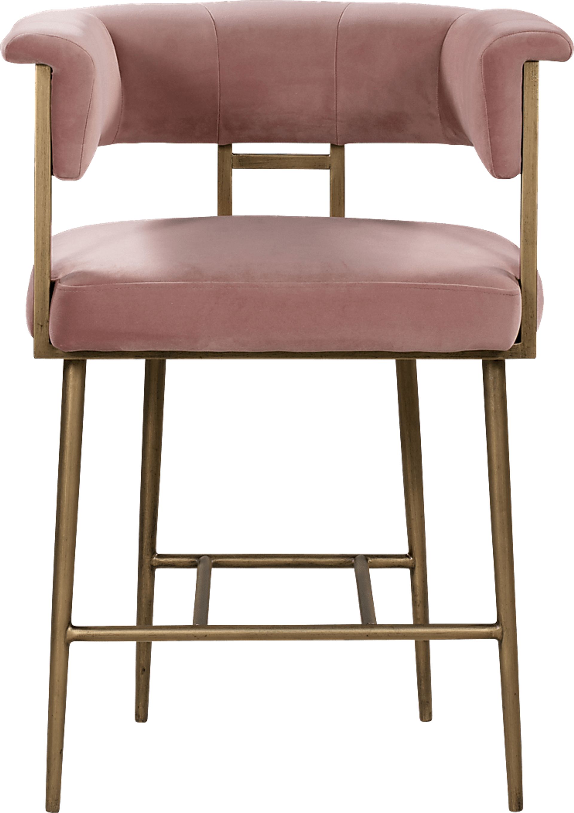 Myriah Mauve Counter Height Stool - Image 2
