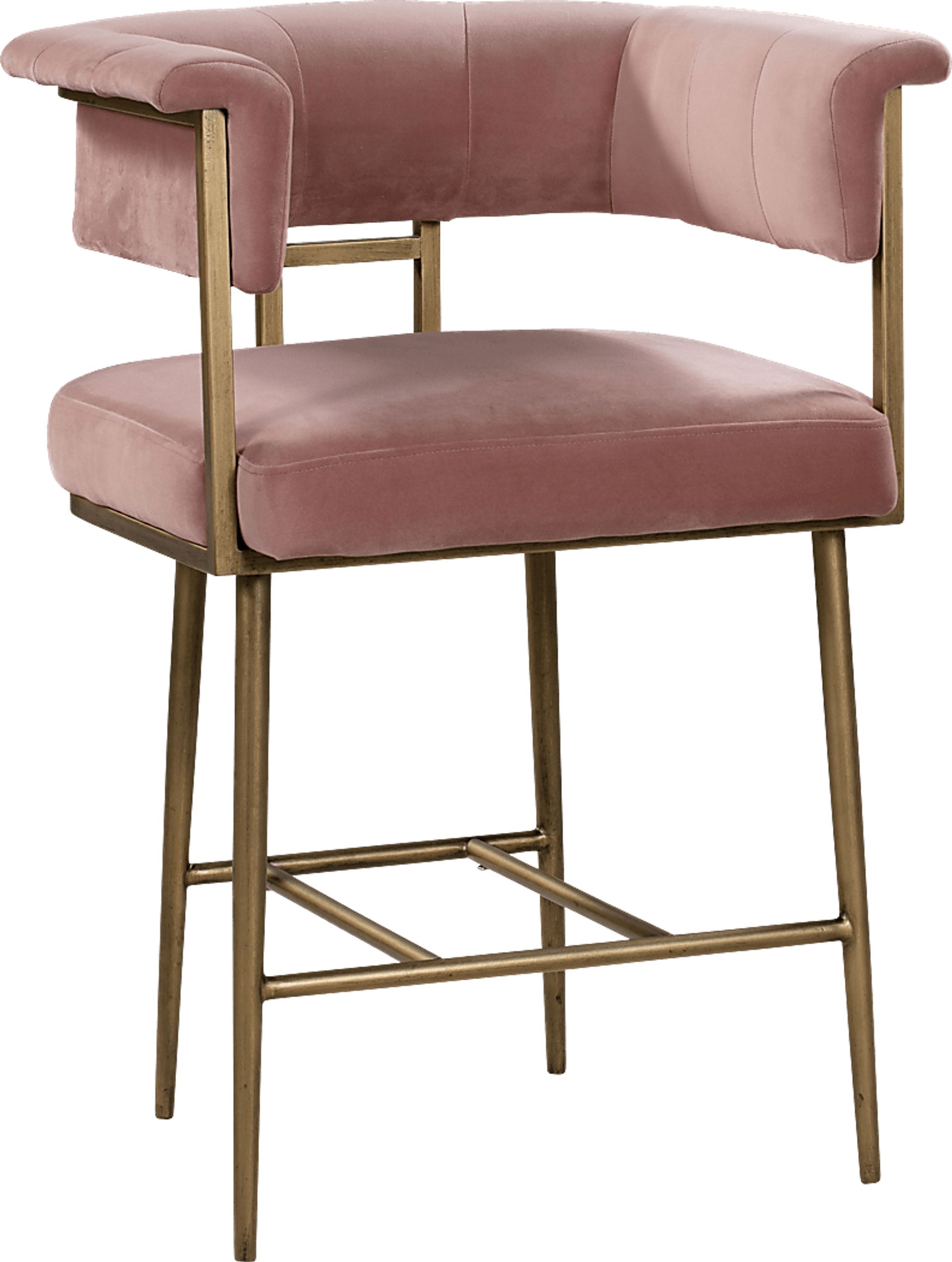 Myriah Mauve Counter Height Stool - Image 1