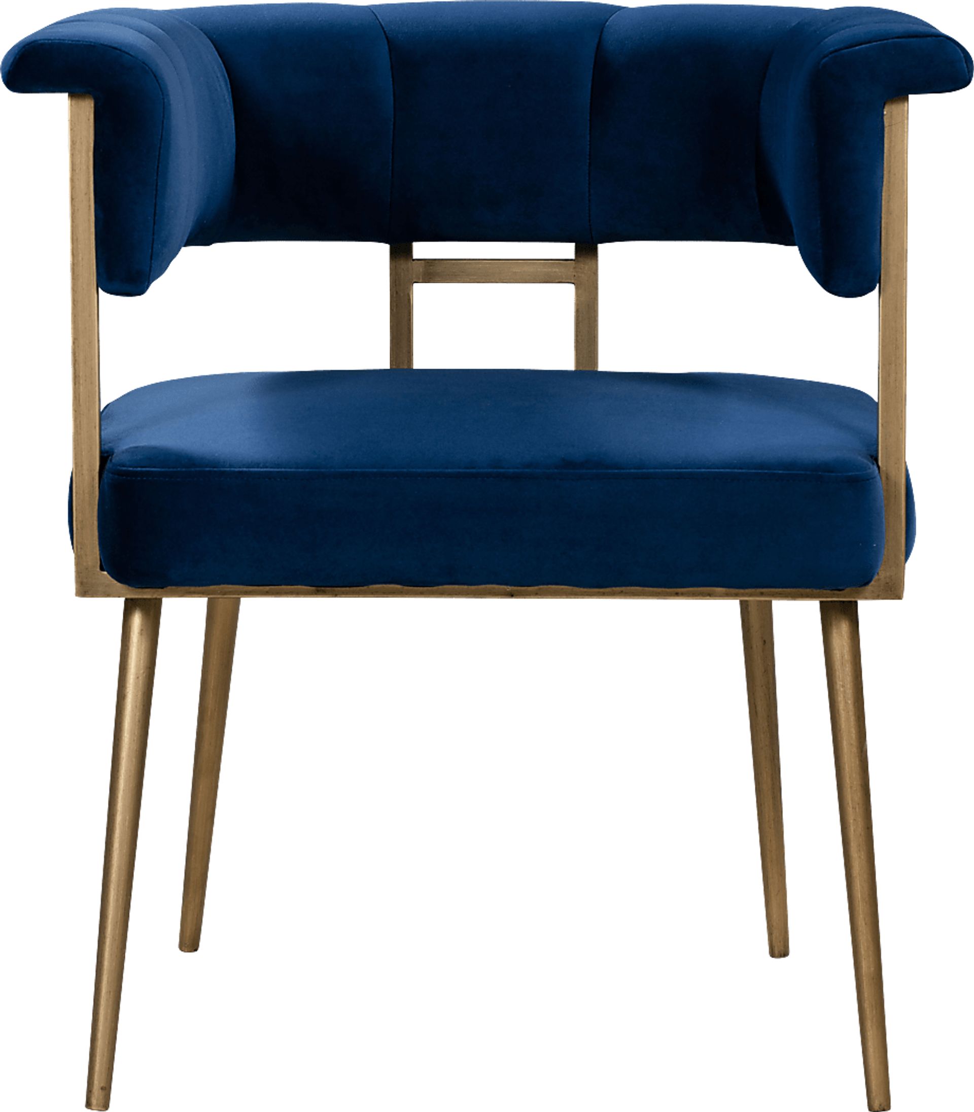 Myriah Navy Arm Chair - Image 2