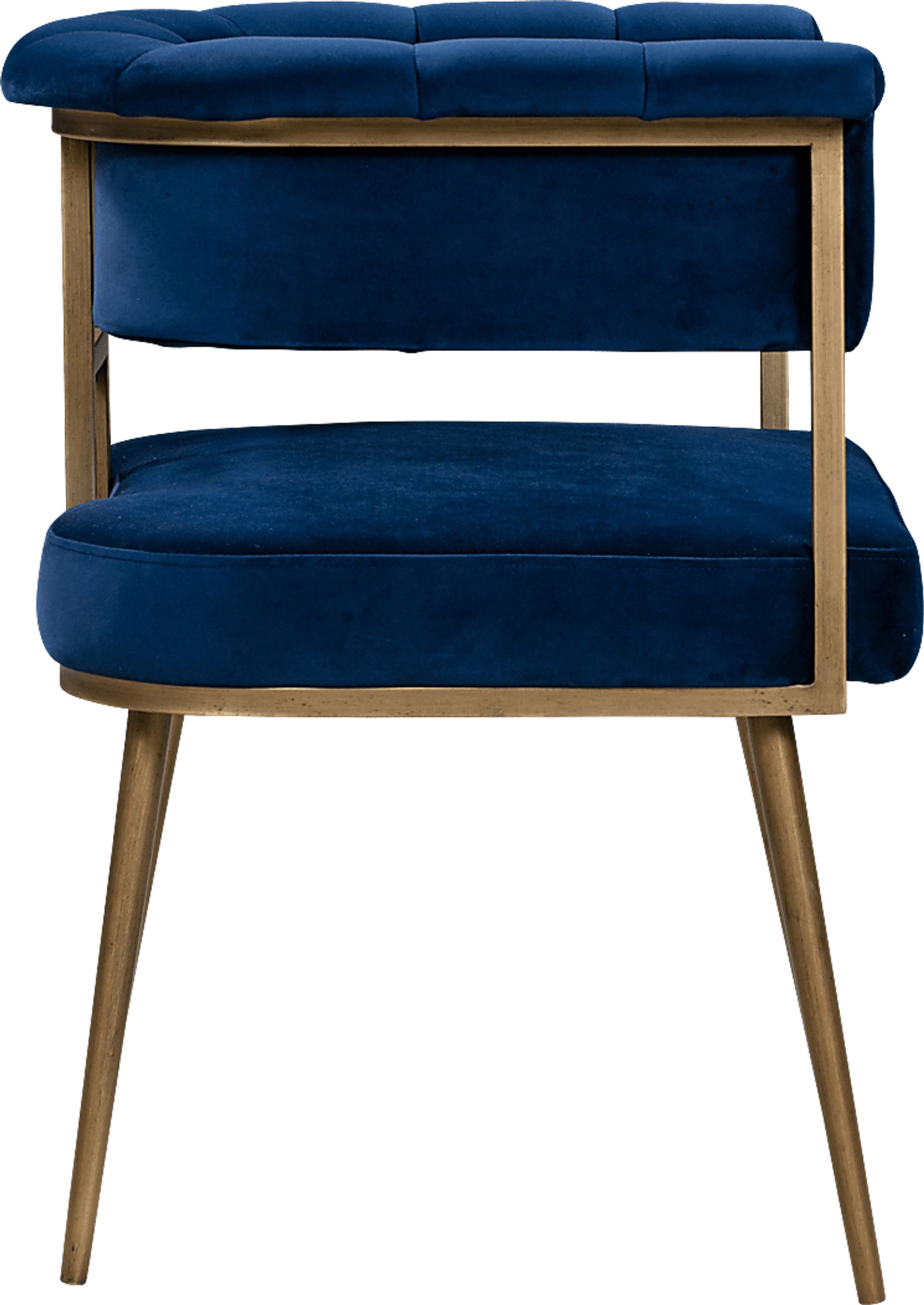 Myriah Navy Arm Chair - Image 4