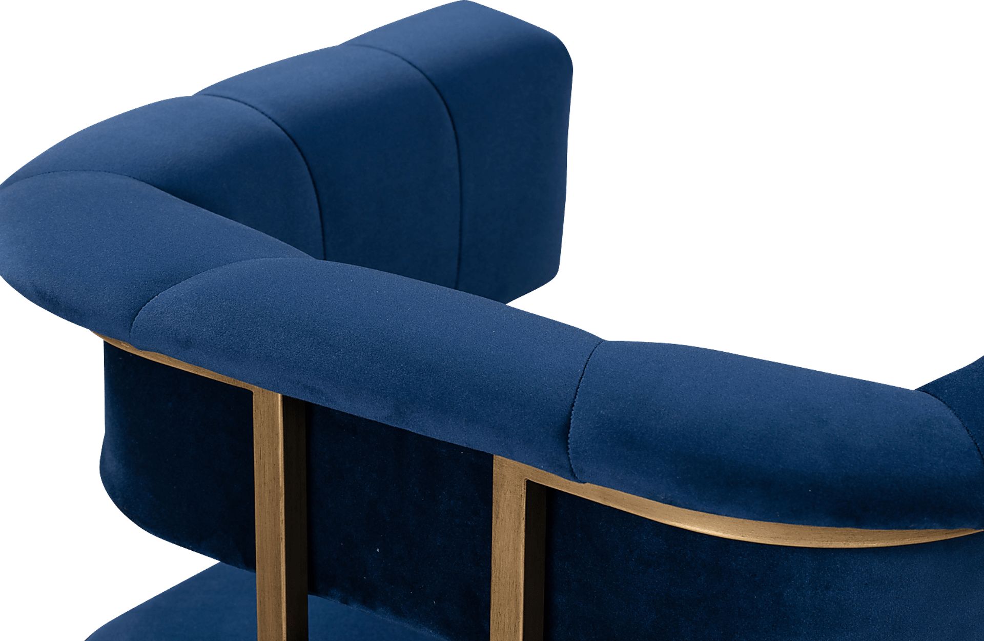 Myriah Navy Arm Chair - Image 5
