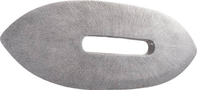 Myristica Gray Outdoor Oval Plaque - Thumbnail - Image 3