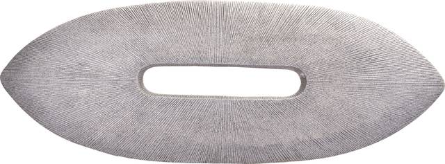 Myristica Gray Outdoor Oval Plaque - Thumbnail - Image 4