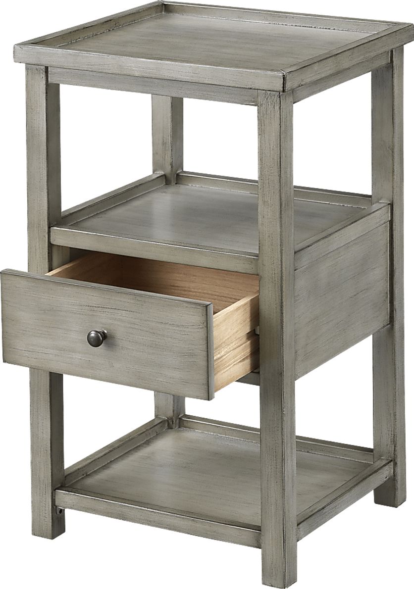 Myrtledale Gray Accent Table