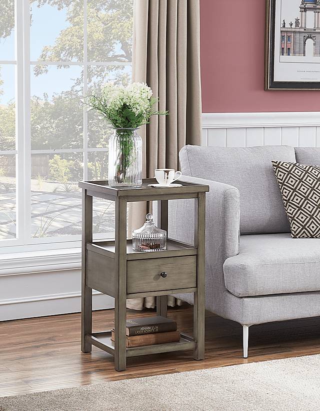 Myrtledale Gray Accent Table - Thumbnail - Image 5